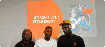 feyikemi, damilola and aknkunmi at pitch event
