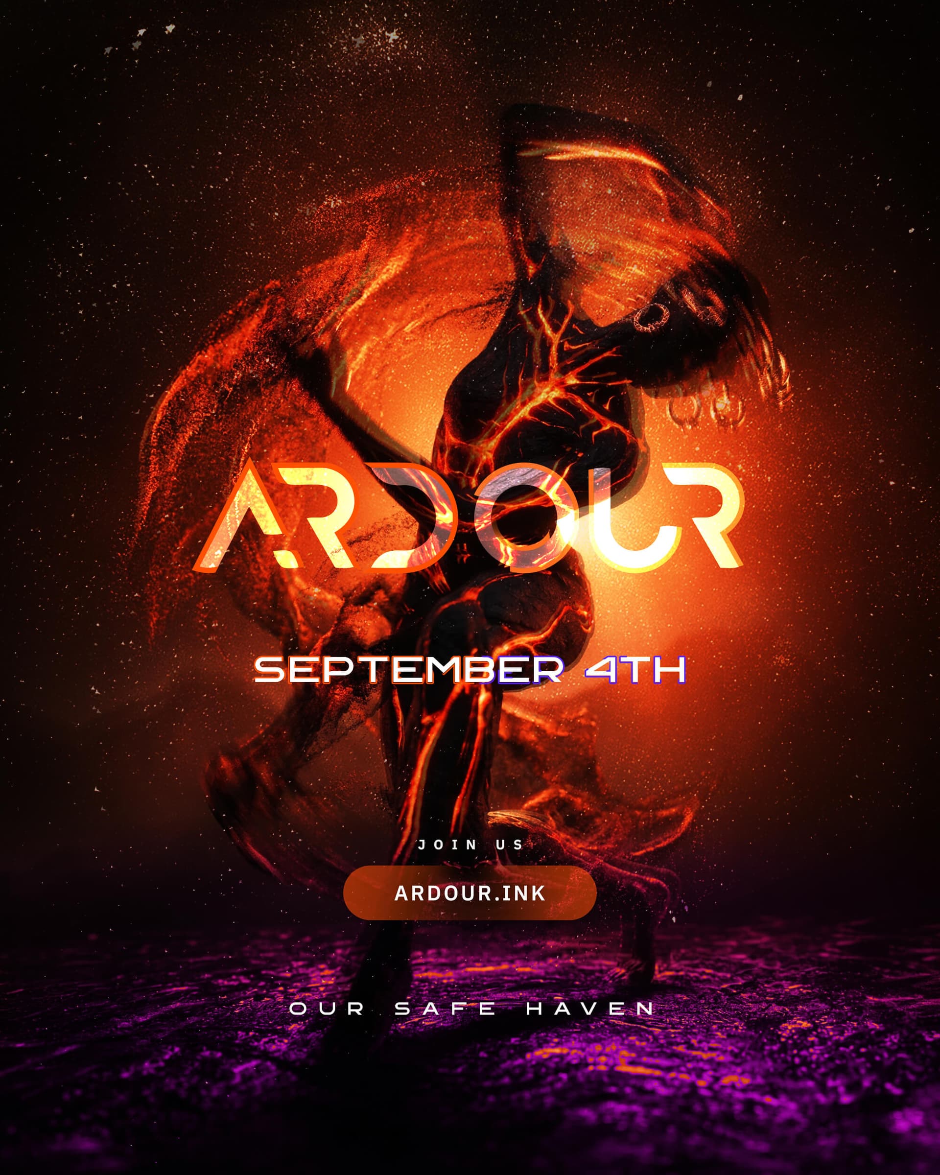 Ardour event poster